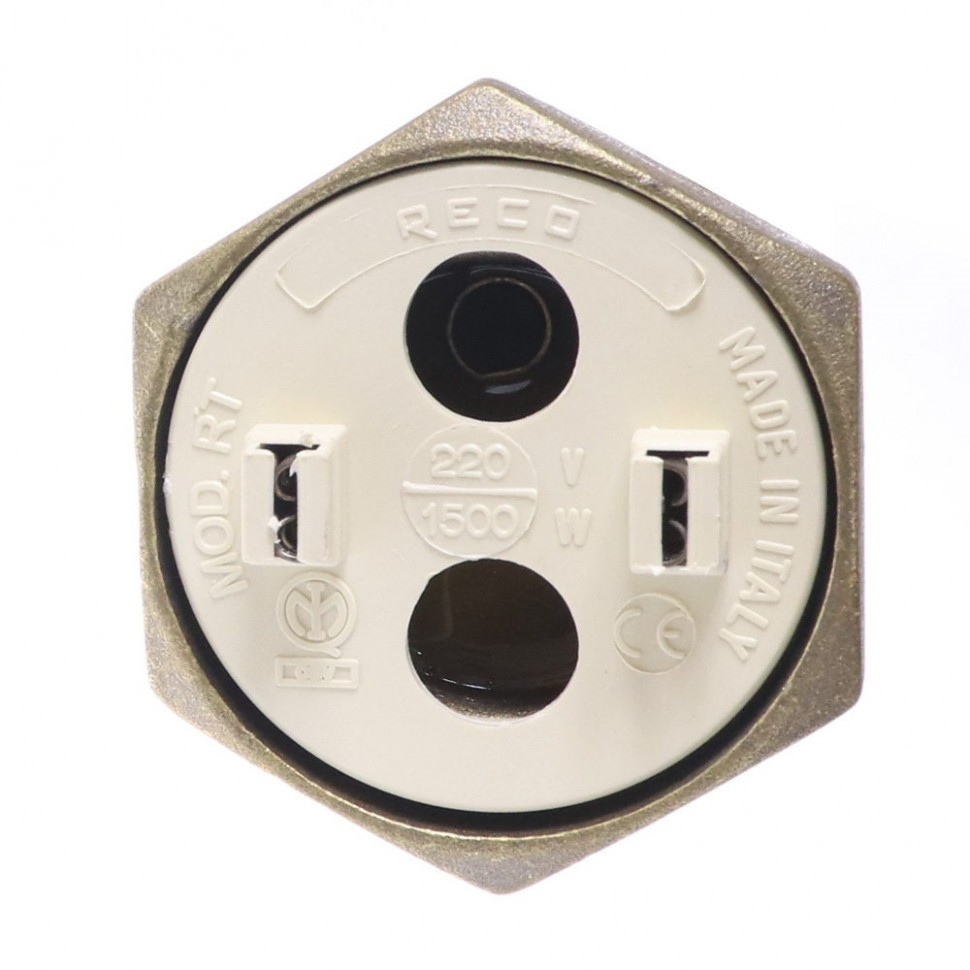 ТЭН 1,5кВт (1500Вт) RDT, резьбовой 42 мм для Ariston, De Luxe, Real, Thermex, 182200, R182222 ТЭН 1,5кВт (1500Вт) RDT, резьбовой 42 мм для Ariston, De Luxe, Real, Thermex, 182200, R182222