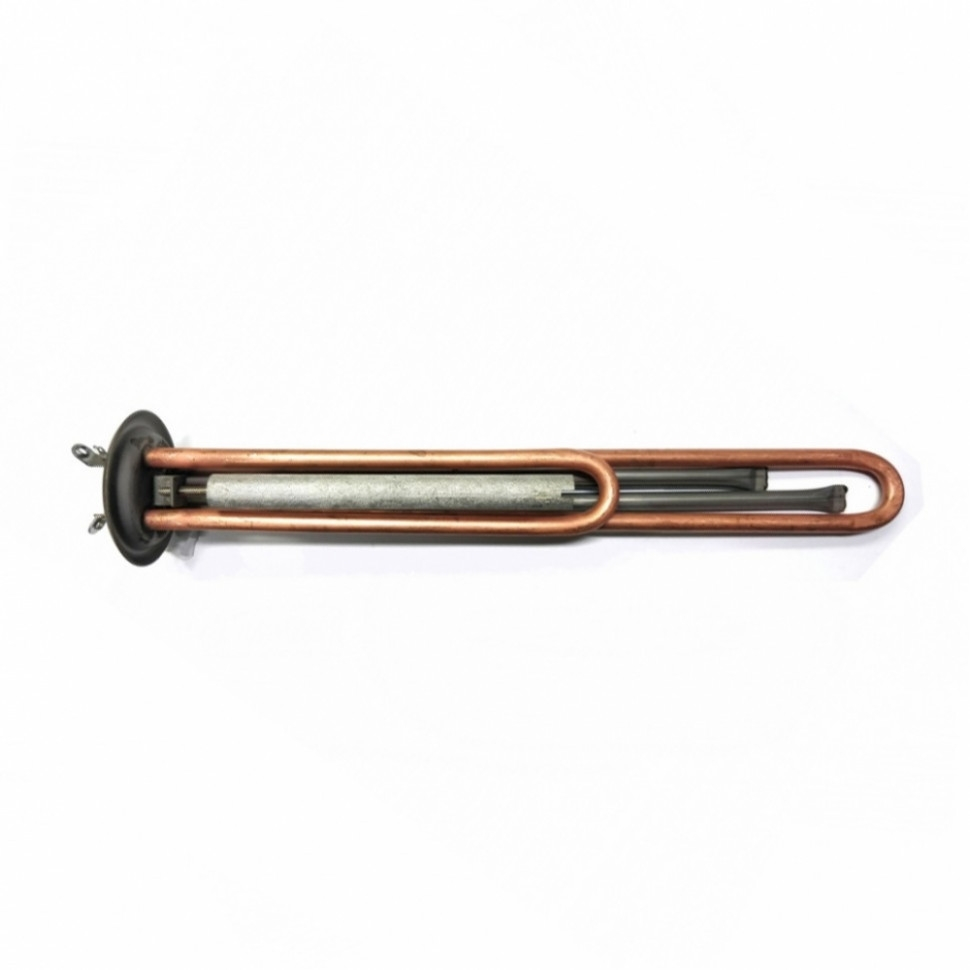 Комплект ТЭН 2 кВт (2000 Вт) RF для водонагревателя Thermex, Garanterm, Electrolux EWH, Timberk клеммы под винт + анод М6, 26854K