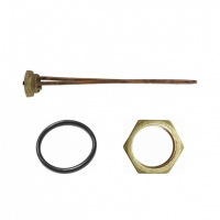 Комплект ТЭН 3 кВт (3000 Вт) RDT, резьбовой 42 мм для Ariston, De Luxe, Real, Thermex, под анод М6 + прокладка + контргайка, 20246K Комплект ТЭН 3 кВт (3000 Вт) RDT, резьбовой 42 мм для Ariston, De Luxe, Real, Thermex, под анод М6 + прокладка + контргайка, 20246K