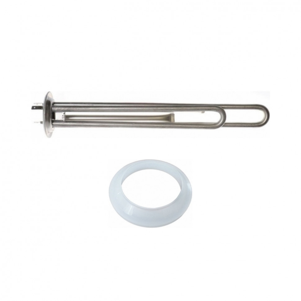 Комплект ТЭН 2 кВт (2000 Вт) RF для водонагревателя Thermex RZL, IS, IR, Garanterm, Electrolux EWH, под анод М4, нерж., PREMIUM + прокладка, 50042K1